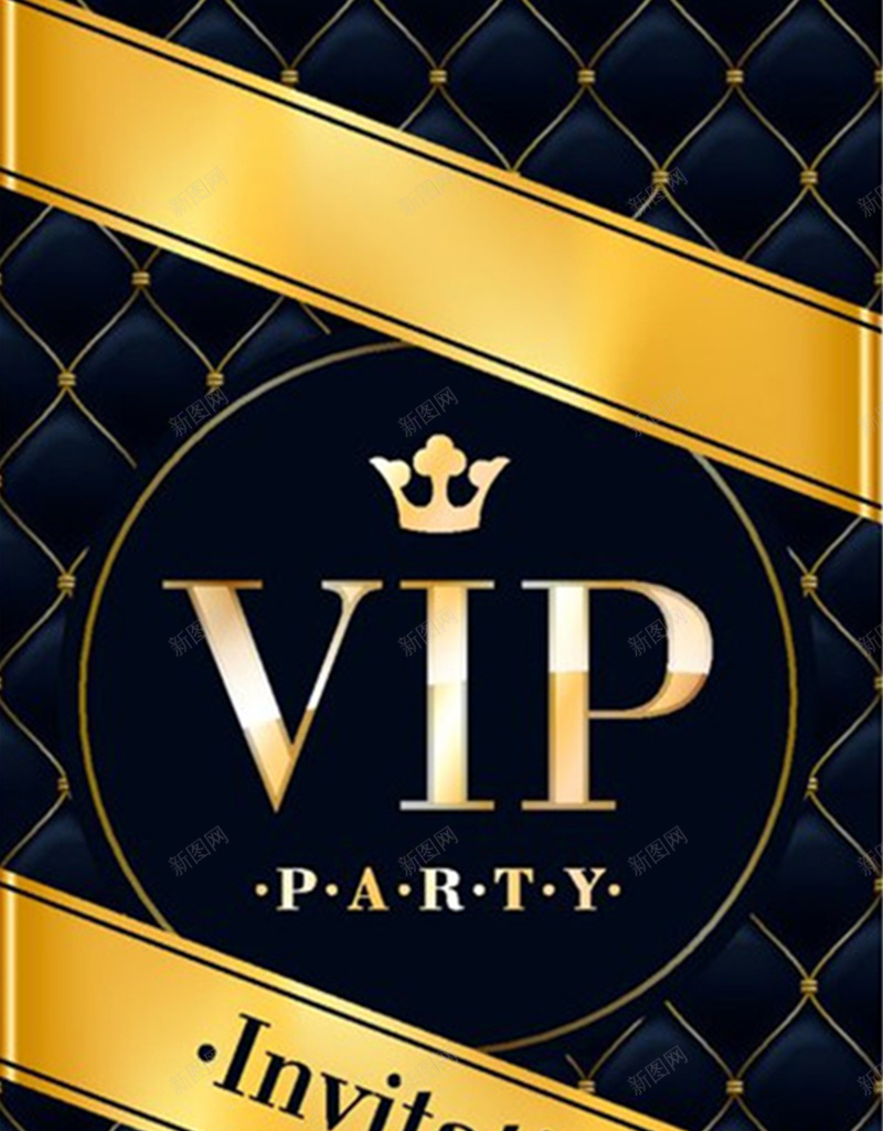 金色边框皇冠VIP竖幅H5背景jpg设计背景_新图网 https://ixintu.com 金色边框 古典 皇冠 花纹 高贵 金色 金色花纹 欧式 H5背景素材