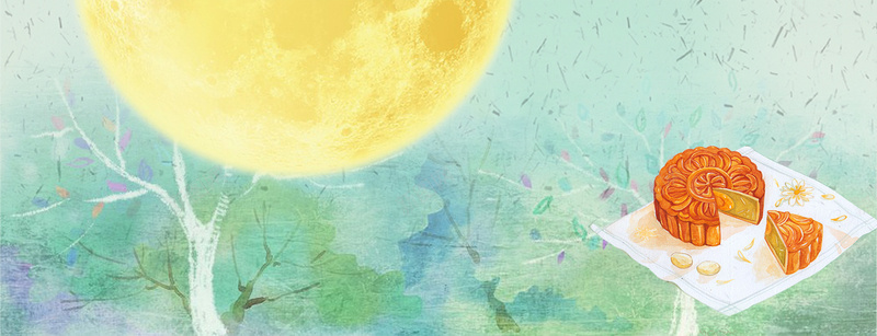 中秋节月饼卡通手绘绿色bannerpsd设计背景_新图网 https://ixintu.com 中秋节中秋 中秋节快乐 中秋节海报 中秋节字 中秋节 中秋节背景 中秋节展板 中秋节设计 中秋节广告