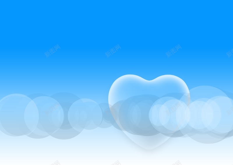 漂浮的云蓝色爱心背景素材jpg设计背景_新图网 https://ixintu.com 关系 心脏 抽象 爱情 运气 谢谢 问候语 贺卡 明信片 背景 天空 情人节 浪漫