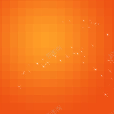 橙色扁平首图背景