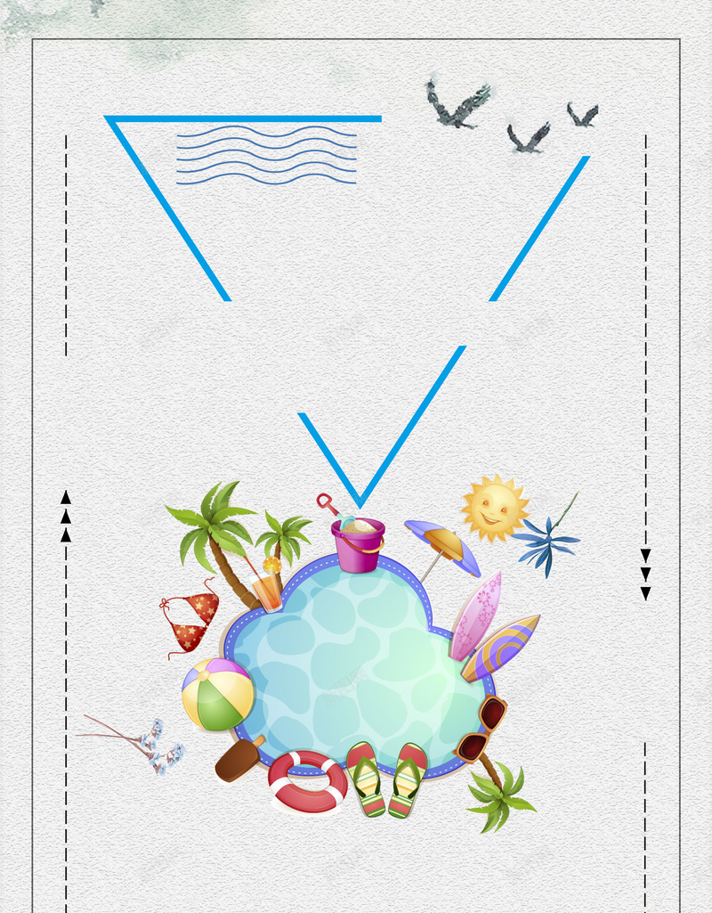 灰色矢量夏日水上乐园海报背景jpg设计背景_新图网 https://ixintu.com 旅游海报 泳池派对 玩转夏日 夏天 夏日 夏季 玩水 水上娱乐 水上乐园开业 水上项目 欢乐