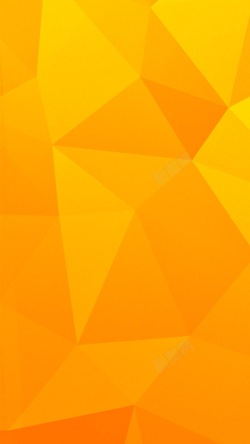 桔色渐变渐变桔色黄色三角H5背景素材高清图片