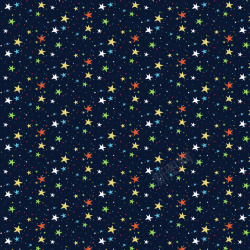 拼接星星彩色缤纷星星无缝背景矢量图高清图片
