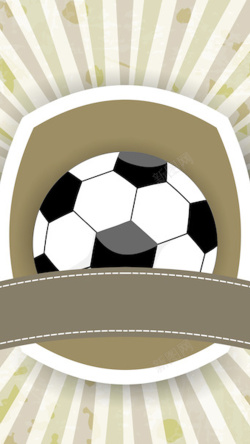 足球相框光芒相框足球元素背景图高清图片