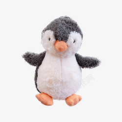 动物企鹅南极毛绒企鹅玩偶高清图片