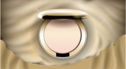 丝绸金色丝绸质感化妆品产品广告宣传背景素材高清图片