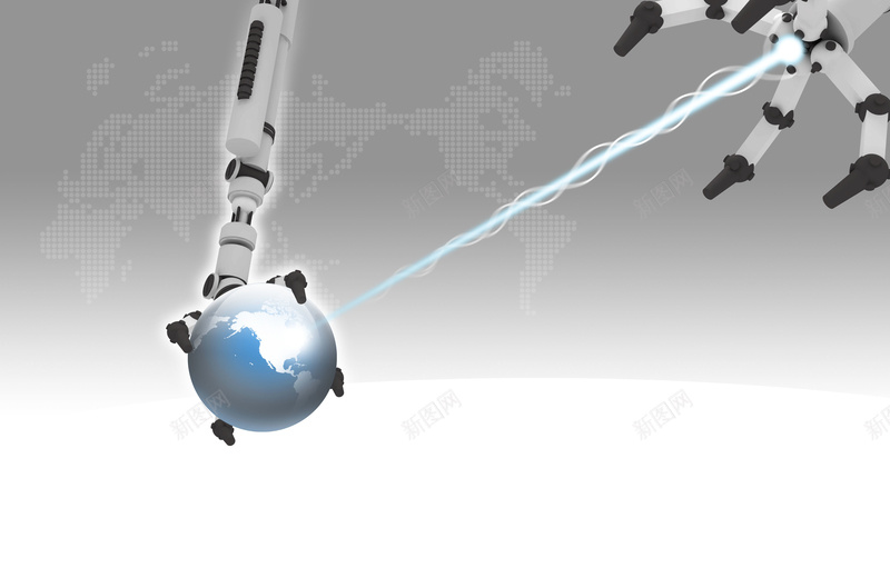 科学实验科技海报背景素材psd设计背景_新图网 https://ixintu.com 机器人 激光 自动化 机械化 地球 科学实验图片下载 蓝色背景 科技创新 科技时代 商务科技