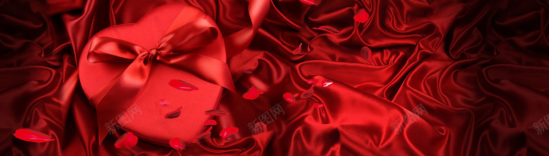 红色浪漫爱心情人节海报背景背景