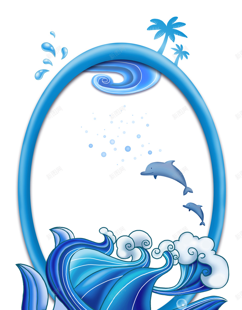 小清新卡通海洋边框背景psd设计背景_新图网 https://ixintu.com 小清新 卡通 海洋 童趣 边框 手绘