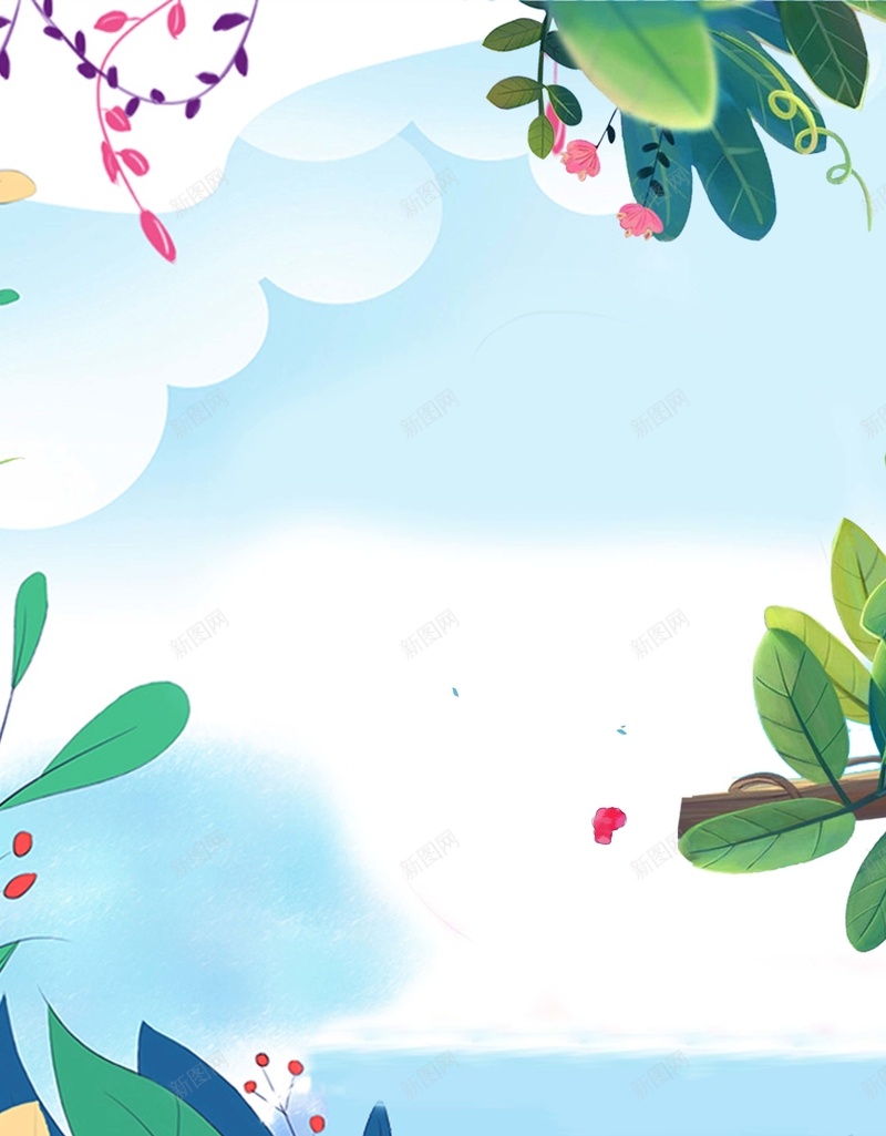 八月创意极简小清新海报psd设计背景_新图网 https://ixintu.com 小清新 七夕 午安 晚安 极简 正能量 简约 文艺 日系 励志 青春 企业文化 校园文化 8月你好