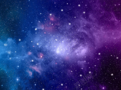 紫色星空图片素材背景