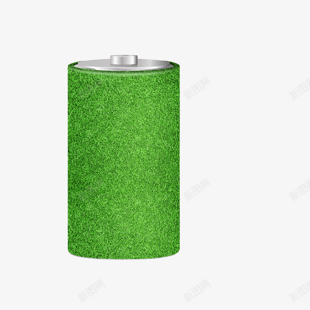 环保绿色电池png免抠素材_新图网 https://ixintu.com 环境 电池 绿色 环保 自然