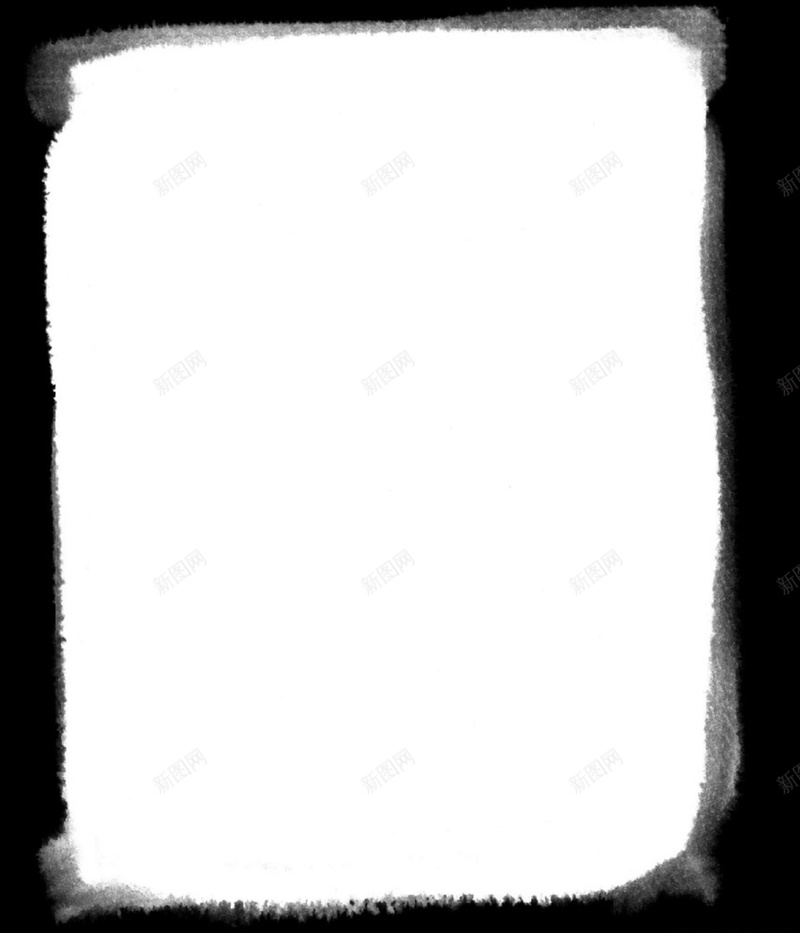 简约边框psd设计背景_新图网 https://ixintu.com 大气 简约 边框 黑白
