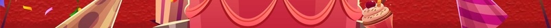 卡通扁平生日蛋糕psd设计背景_新图网 https://ixintu.com 扁平化生日 彩色灯串 气球束 彩色 气球 拉旗 蜡烛 装饰物 happy birthday 生日 扁平化 海报