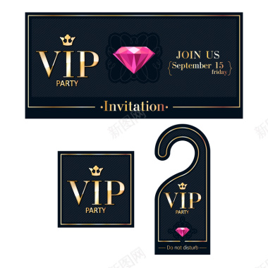 钻石VIP会员卡背景素材背景