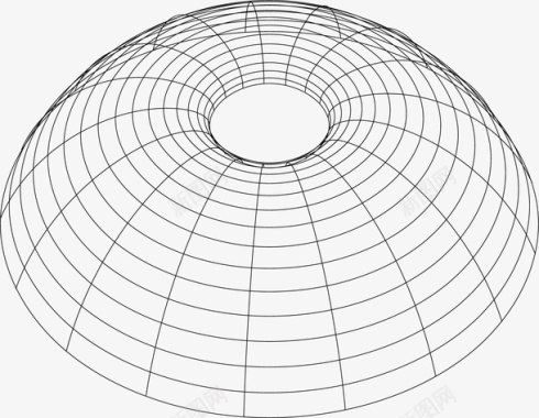 矢量创意抽象线条网状素材图标