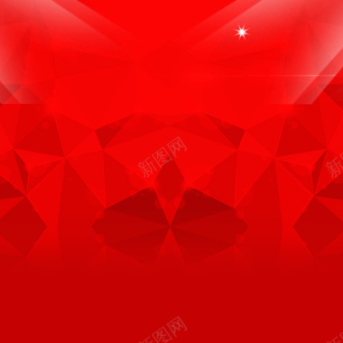 红色菱形星光淘宝主图背景背景