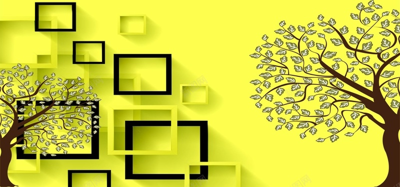 卡通树背景psd设计背景_新图网 https://ixintu.com 海报banner 卡通背景舞台 幼儿园背景墙 卡通 童趣 手绘