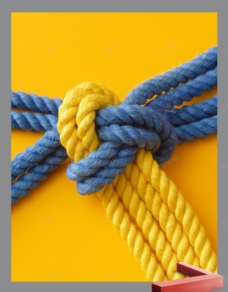 彩色绳子背景jpg设计背景_新图网 https://ixintu.com 绳子 麻绳 团结 力量 橙色