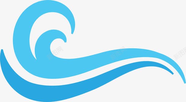 海浪曲线png免抠素材_新图网 https://ixintu.com 海浪曲线 海浪线 波浪线 波浪曲线 蓝色线条 蓝色图标 标识logo设计 海面 蓝色线条曲线 海浪logo