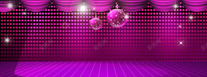 紫色舞台背景模板jpg设计背景_新图网 https://ixintu.com 光芒 灯光 紫色 背景 舞台 科技 科幻 商务