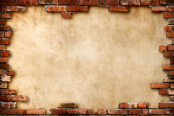 墙砖复古复古墙砖棕色底图高清图片