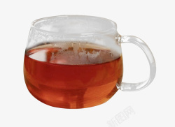 玻璃套杯透明红茶水杯高清图片