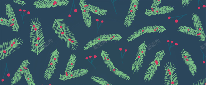 蓝色圣诞碎花jpg设计背景_新图网 https://ixintu.com 蓝色 绿色 红色 圣诞 碎花 海报banner 卡通 童趣 手绘