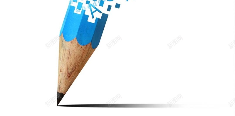 蓝色铅笔科技商务H5背景元素jpg设计背景_新图网 https://ixintu.com 商务 科技 背景 蓝色 铅笔 H5 元素