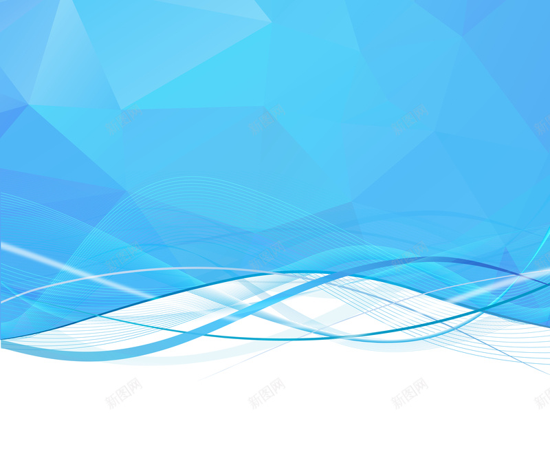 蓝色抽象背景jpg设计背景_新图网 https://ixintu.com 扁平 抽象 海洋 立体 蓝色 banner平静 渐变 几何