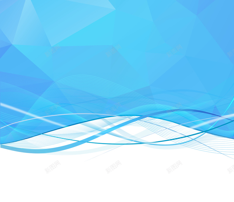蓝色抽象背景jpg设计背景_新图网 https://ixintu.com 扁平 抽象 海洋 立体 蓝色 banner平静 渐变 几何