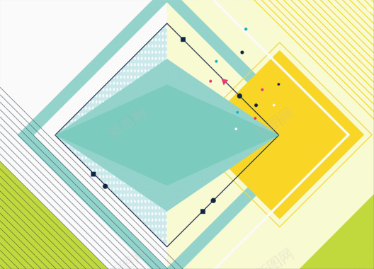 创意几何图案背景素材背景