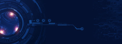 蓝色线路板蓝色科技海报背景高清图片