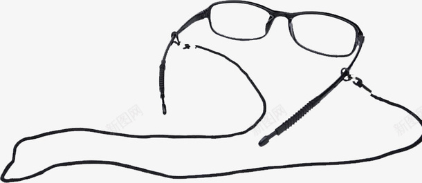眼镜老花镜png免抠素材_新图网 https://ixintu.com 眼镜 老花镜 眼镜带 老年眼镜
