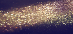 粒子闪光背景质感金色粒子光斑背景高清图片