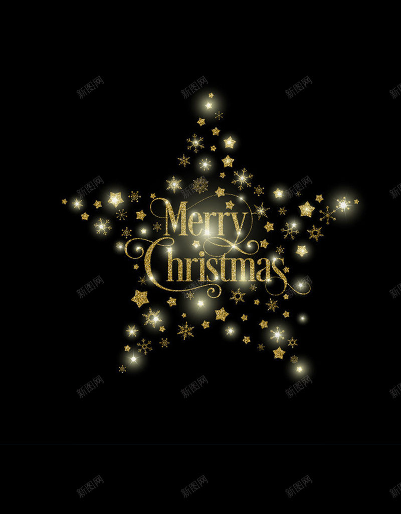 圣诞节金色的五角星H5背景jpg设计背景_新图网 https://ixintu.com 圣诞节 圣诞 大气 金色 黑色 金色五角星 H5背景 H5 圣诞节金色的五角星H5背景