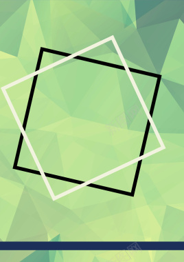 不规则几何方框绿色封面背景背景