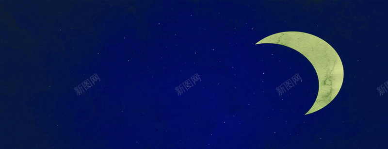 蓝色质感卡通星空图jpg设计背景_新图网 https://ixintu.com 卡通 星云 星海 星空 星际 月亮 海报banner 漫画 纹理 绿色 质感