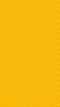 蜂窝型橙黄色几何渐变H5背景高清图片