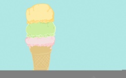 黄色冰激凌清新可爱冰激凌背景高清图片