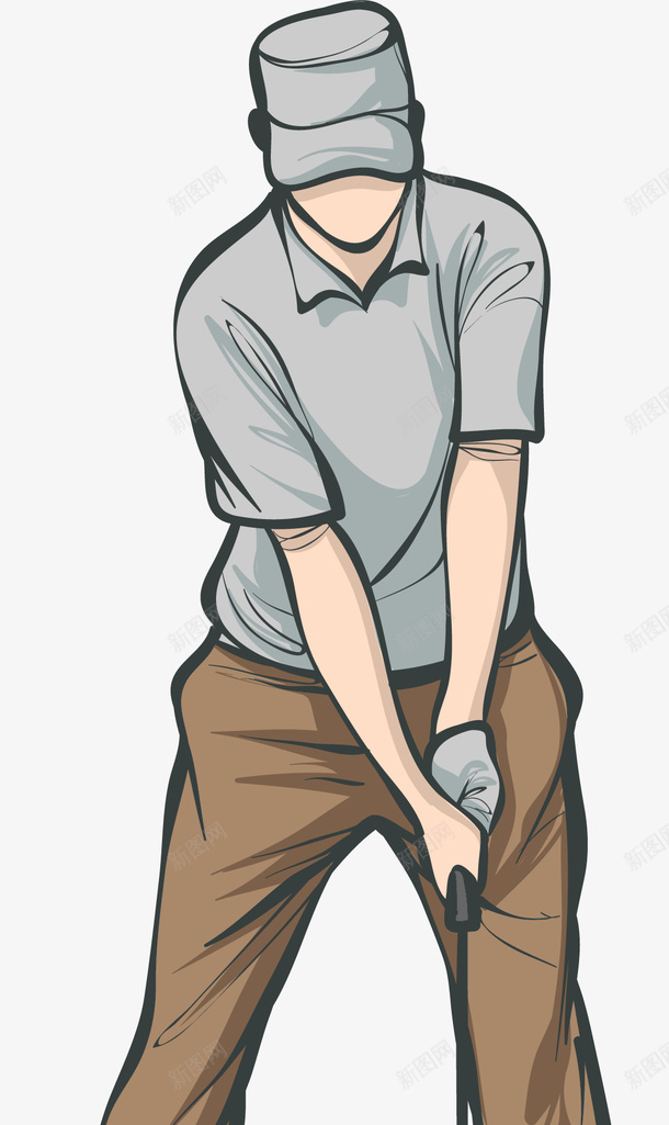 卡通高尔夫比赛免抠png人物插画png免抠素材_新图网 https://ixintu.com 高尔夫比赛 高尔夫运动 高尔夫海报 高尔夫球场 打高尔夫 卡通高尔夫比赛