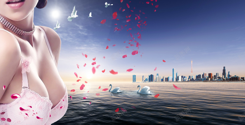 优雅房产广告海报背景素材psd设计背景_新图网 https://ixintu.com 奢华地产广告 优雅女人 玫瑰花瓣 和平鸽 天鹅 优雅房产广告PSD分层 高贵房产广告 房地产 建筑
