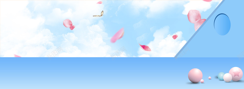淘宝几何简约花瓣海报背景jpg设计背景_新图网 https://ixintu.com 化妆品banner 化妆品海报 化妆品 肤护品 彩妆 几何 立体 夏日 文艺