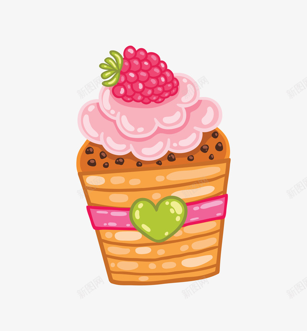 夏季甜品蛋糕卡通草莓png免抠素材_新图网 https://ixintu.com 夏季 甜品 蛋糕 卡通 草莓