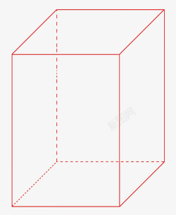 立体长方体长方体的图形高清图片