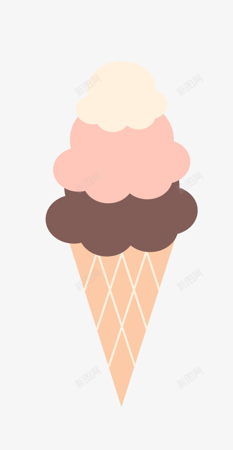 三色冰淇凌雪糕png免抠素材_新图网 https://ixintu.com 三色 冰淇凌 雪糕 食物