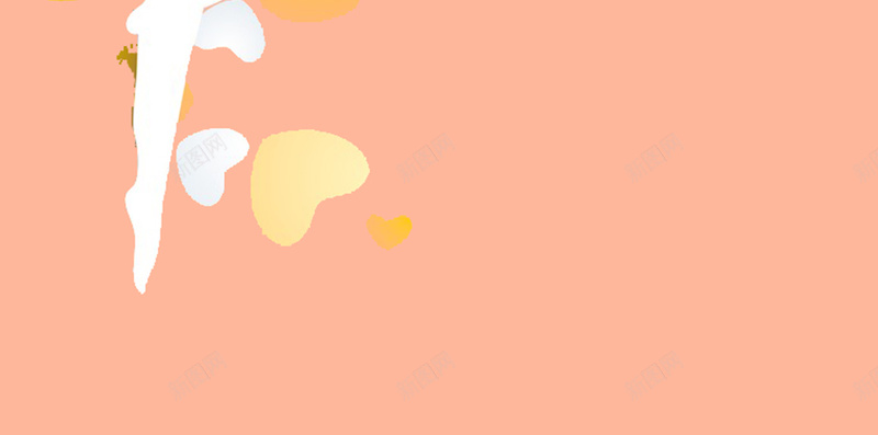 粉红色女性剪影图案H5背景元素jpg设计背景_新图网 https://ixintu.com 粉红色 女性 剪影 剪纸 妇女节 爱心 粉红色背景 妇女节背景