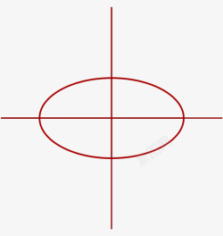 设计解析椭圆图形的png高清图片