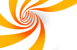 万用简约橙色螺旋背景素材高清图片