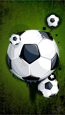 踢球抽象足球图案背景图背景